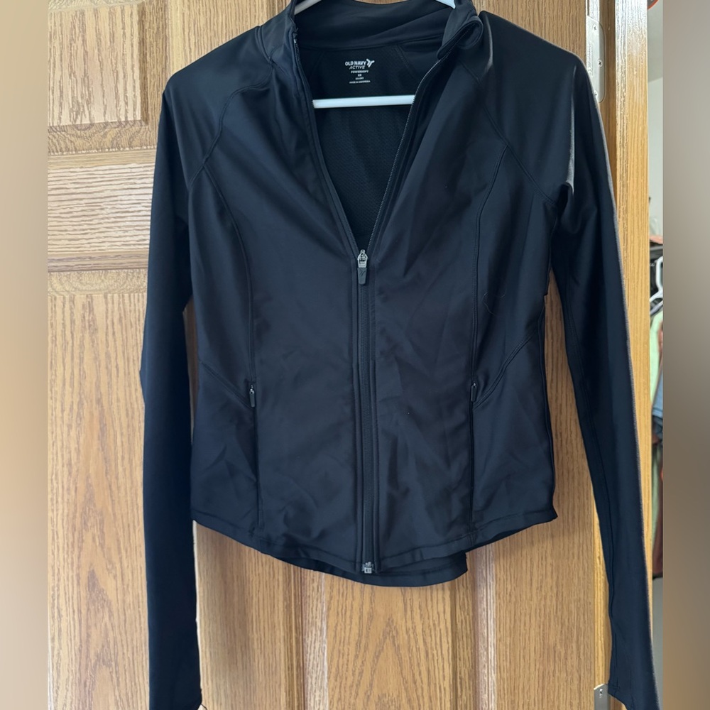 Old Navy Women's Black Utility/sports Jacket